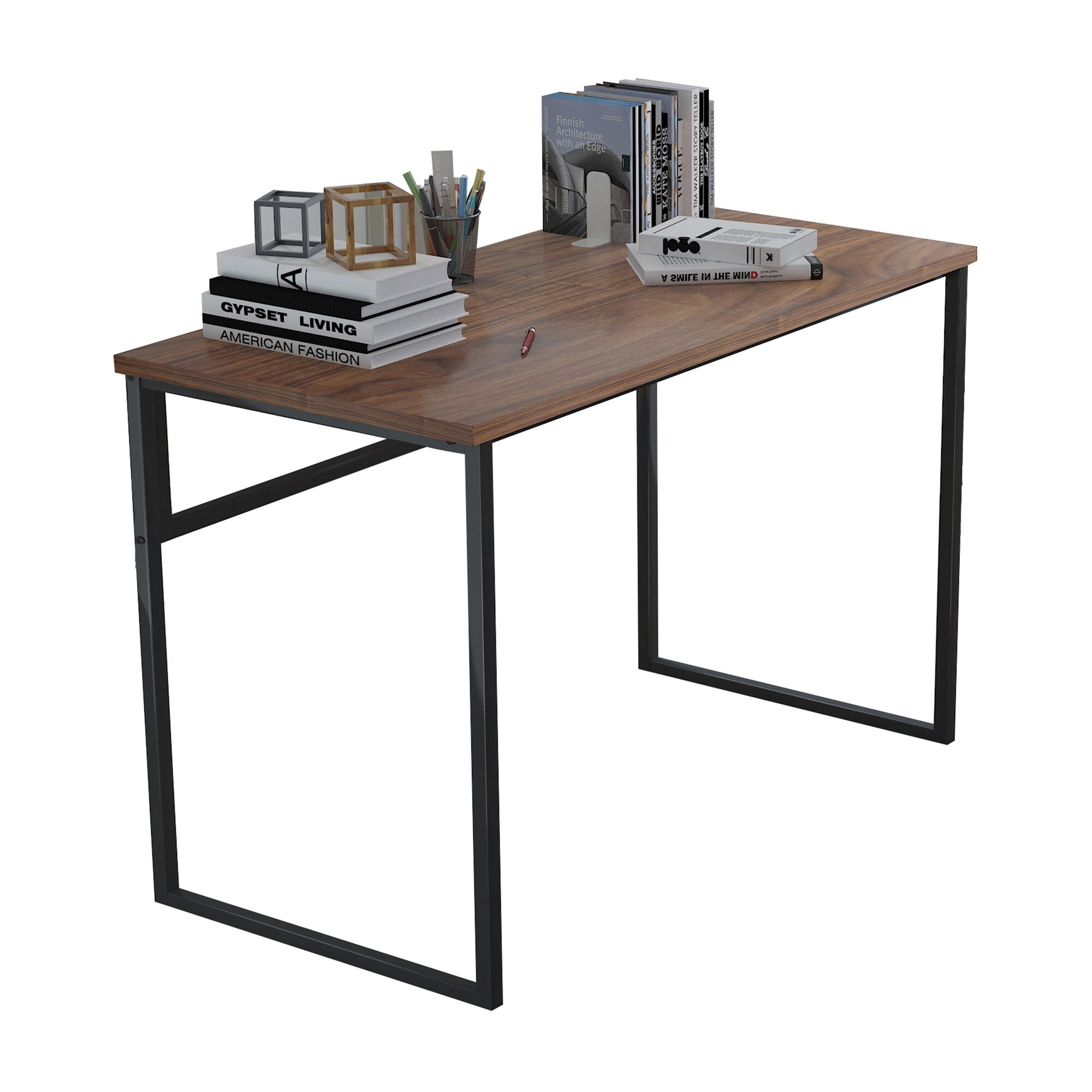 Industrial Style Computer Desk Home Office Table Overstock 32756613