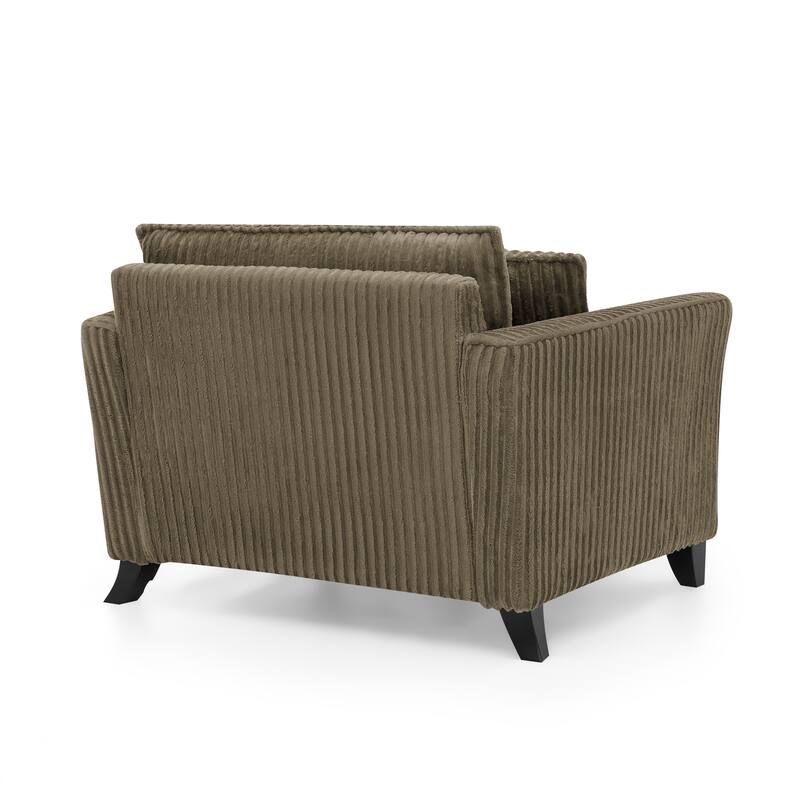 Lazy Sofa Chair, Comfortable Single-person Sofa Chair, with a Backrest and Soft seat Cushion, Having Armrests on Both Sides