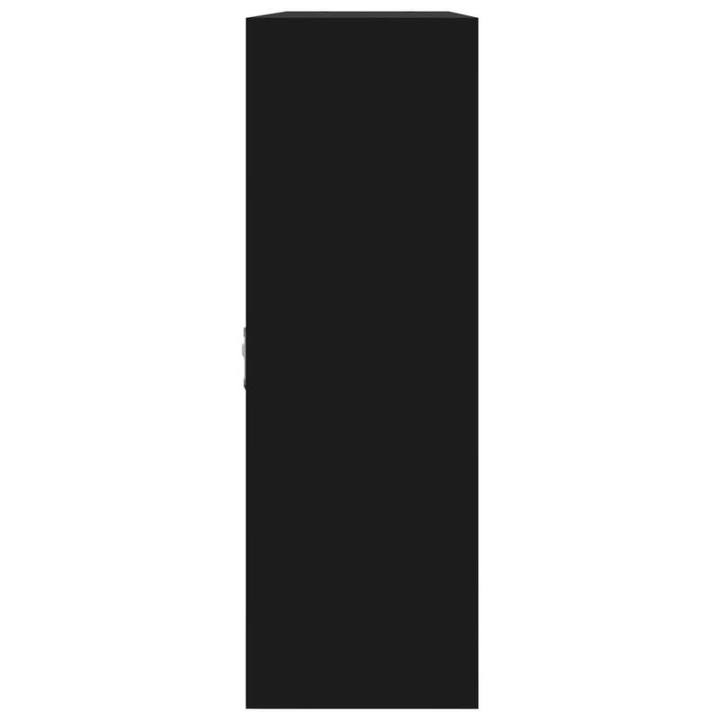 vidaXL Wall Shelf Engineered wood Wall Shelf Rectangular Modern