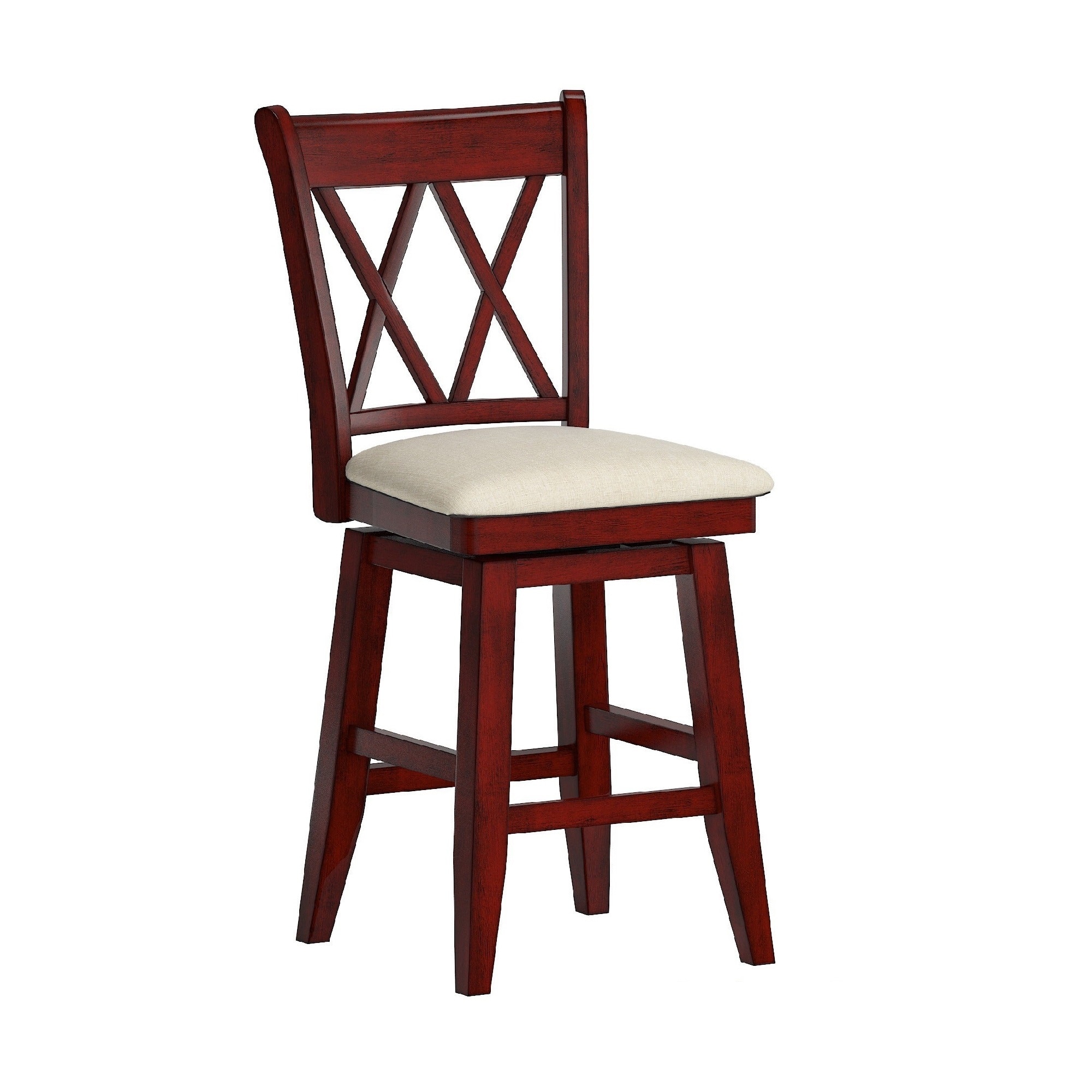 International concepts double x back swivel stool deals