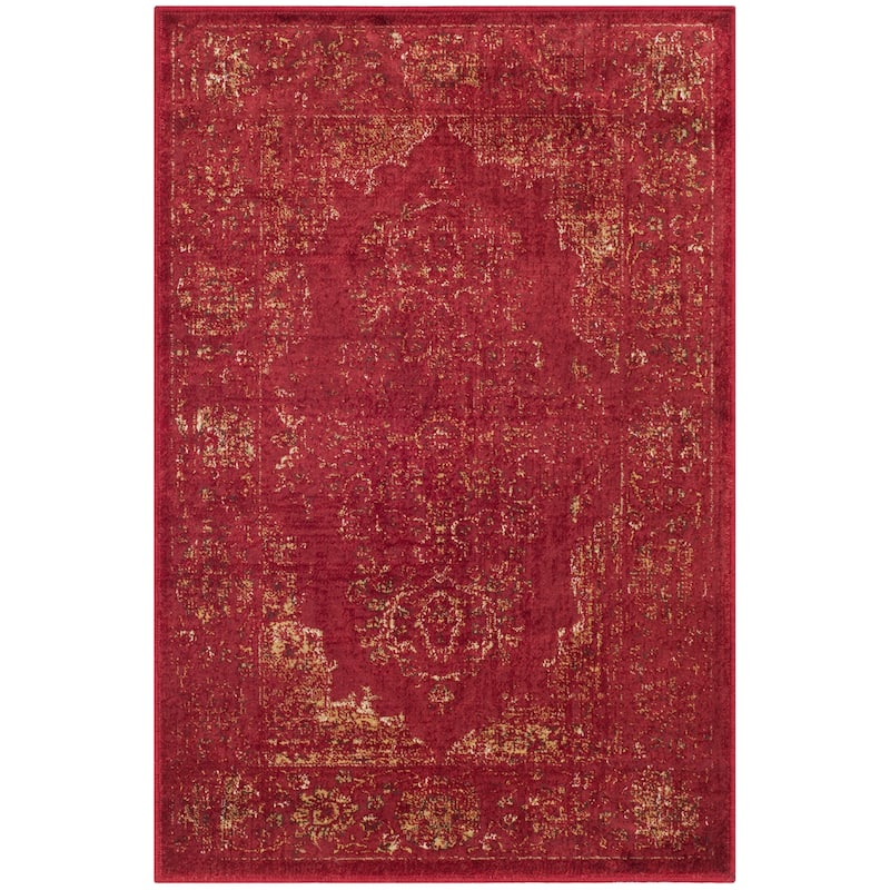 SAFAVIEH Vintage Berta Oriental Distressed Rug - 2' x 3' - Rose