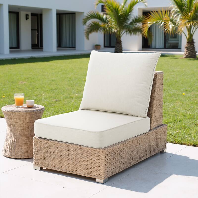 24"x23" Deep Seat Sunbrella Thick Cushion For Outdoor Club Chair,Rocking Chair