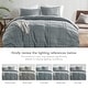 preview thumbnail 102 of 159, Chelsea Square Evans Pinch Pleated Soft Washed Boho Duvet Cover Set