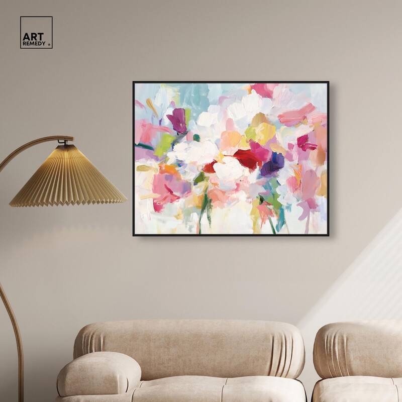 Saturated Colors II Canvas by Art Remedy