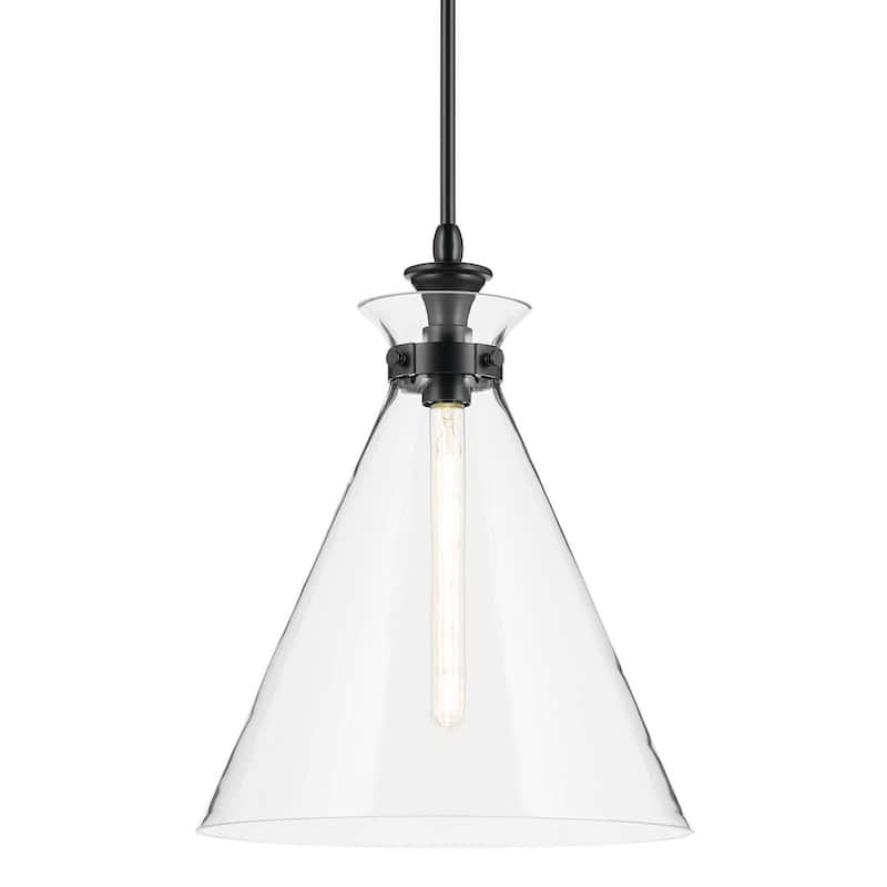 Kichler 52775CLR Laria 16" Wide Pendant - Black