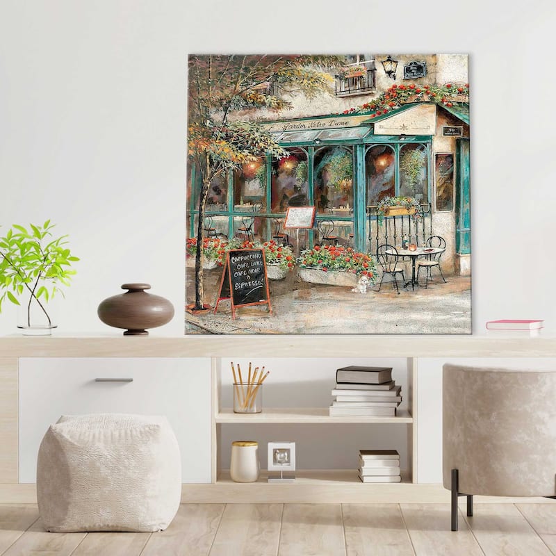 "Rue du Jardin" by Ruane Manning I Print on Canvas