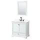 Option White, Black Trim, Giotto Quartz Top