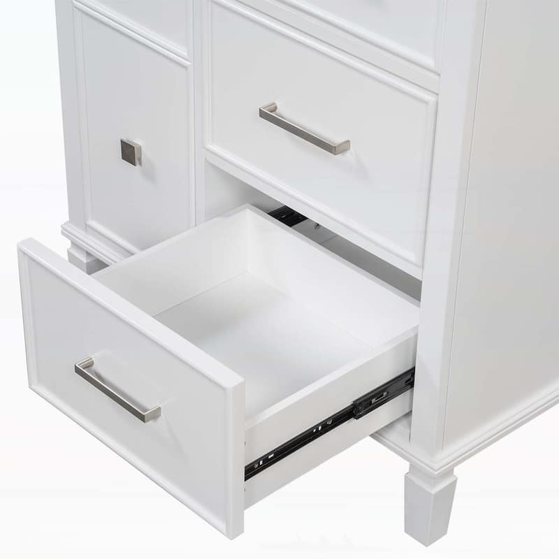 30 Inch Bathroom Vanity with Ceramic Sink