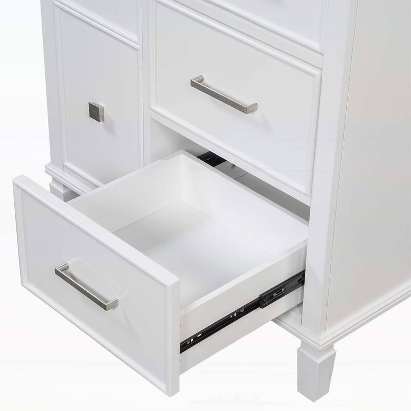 Modern Design Bathroom Storage Cabinet with Ceramic Sink Combo