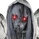 preview thumbnail 11 of 18, Haunted Hill Farm Lifesize Animatronic Haunted Angel Statue with Lights and Sound, Indoor/Covered Outdoor Halloween Decoration
