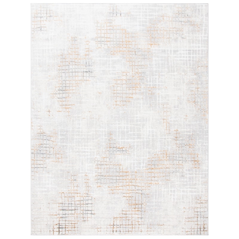 SAFAVIEH Orchard Margrett Modern Abstract Rug - 4'5" x 6'5" - Grey/Gold