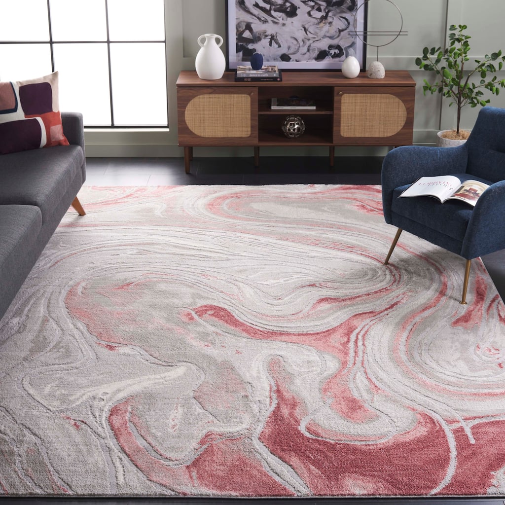 SAFAVIEH Meadow Brighid Modern Abstract Rug