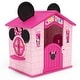 preview thumbnail 1 of 3, Disney Minnie Mouse Plastic Indoor/Outdoor Playhouse with Easy Assembly