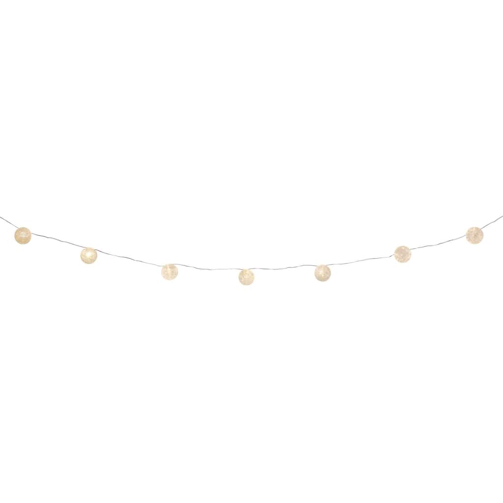 Glass Ball Ornament Light String - N/A