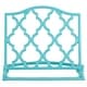 preview thumbnail 2 of 5, Home Basics Cast Iron Moroccan Lattice Cookbook Stand, 10.5x5.5x9 Inches