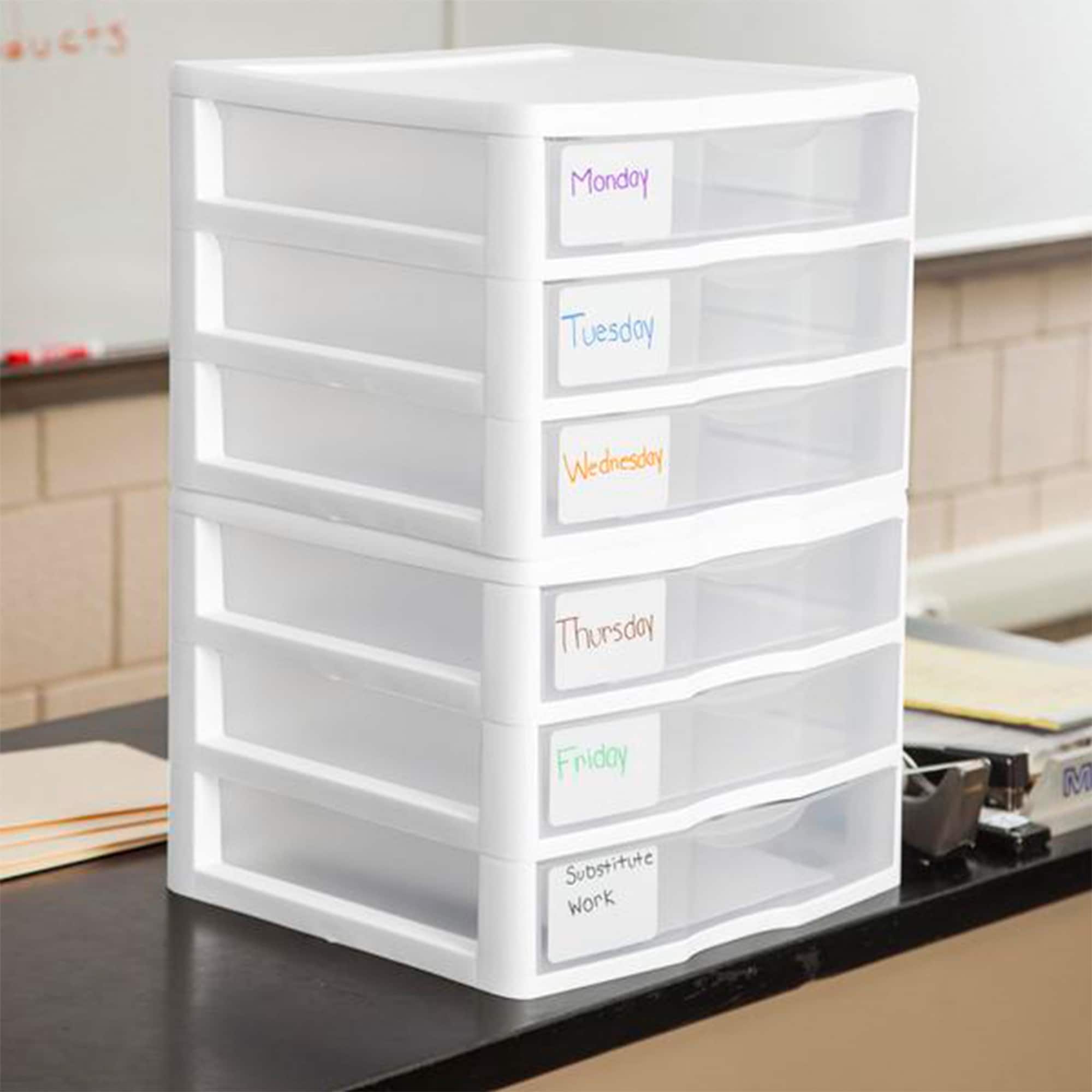 https://ak1.ostkcdn.com/images/products/is/images/direct/eb51ad9d365980951119d0291e21c4abe5eadd8f/Sterilite-Clear-Plastic-Stackable-Small-3-Drawer-Storage-System%2C-White%2C-%286-Pack%29.jpg
