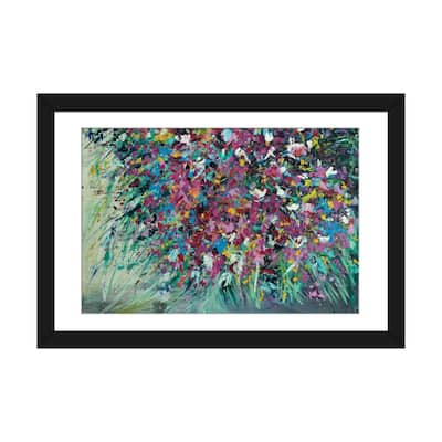 iCanvas "Wild Hearts Wildflowers" by Shalimar Legaspi