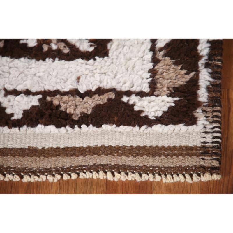 Natural Dye Tribal Anatolian Turkish Runner Rug Handmade Wool Carpet - 2'9"x 11'5"