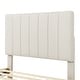 preview thumbnail 7 of 16, Contemporary Upholstered Twin Platform Bed with Trundle and Drawers