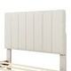 preview thumbnail 9 of 12, Twin Size Upholstered Platform Bed with Pull,Out Trundle and Three Storage Drawers, Linen Fabric Upholstery