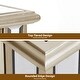 preview thumbnail 14 of 16, 5-Drawer Mirrored Accent Dressers Chest of Drawers