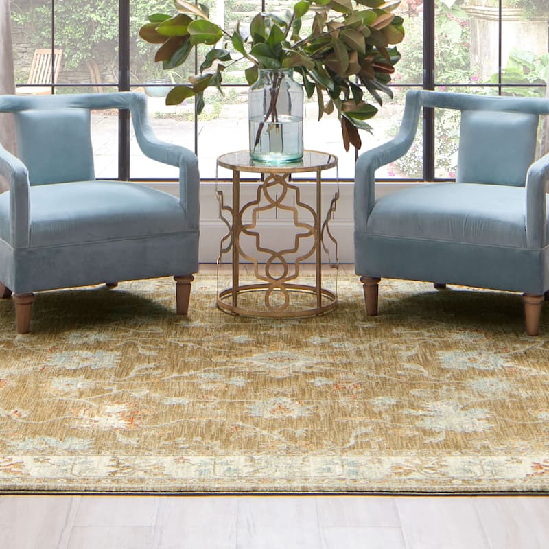 Karastan Iznik Ornamental Medallion Area Rug