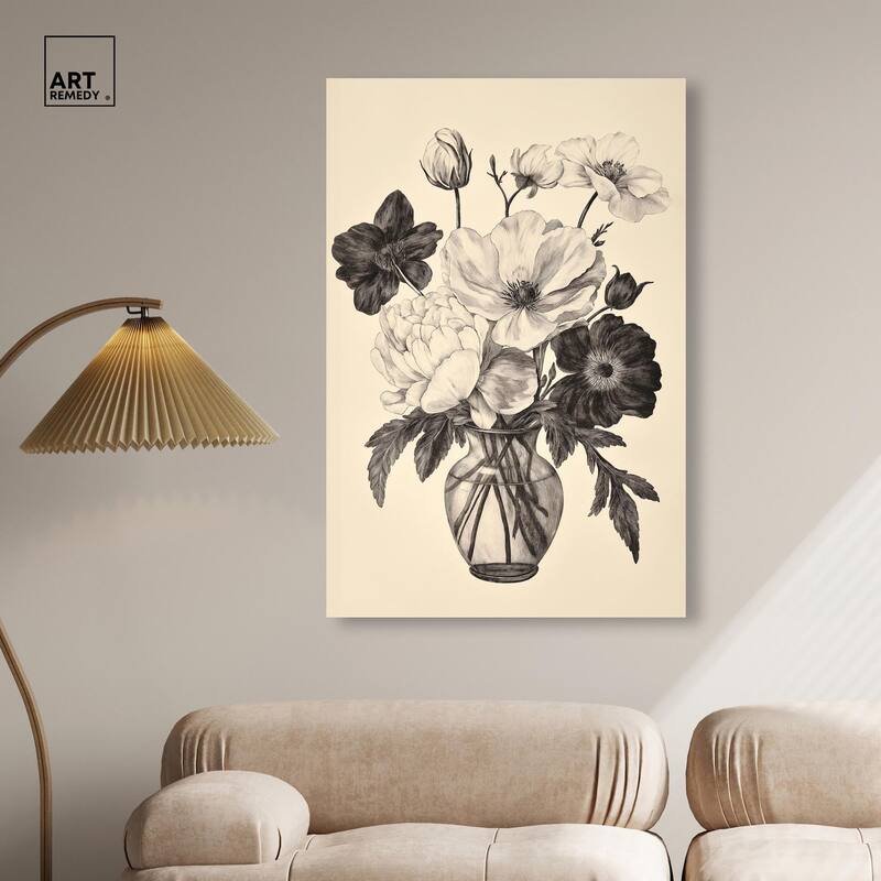 Antique Aria Canvas by Art Remedy, Gallery Wrapped