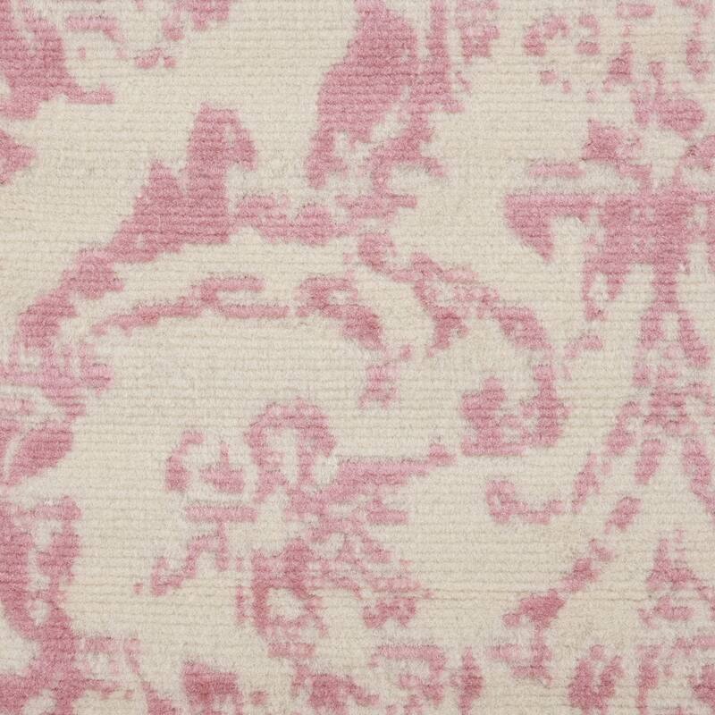 Nourison Jubilant Vintage Farmhouse Damask Area Rug