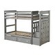 preview thumbnail 8 of 7, Tyson Twin/Twin Bunk Bed with Storage Ladder