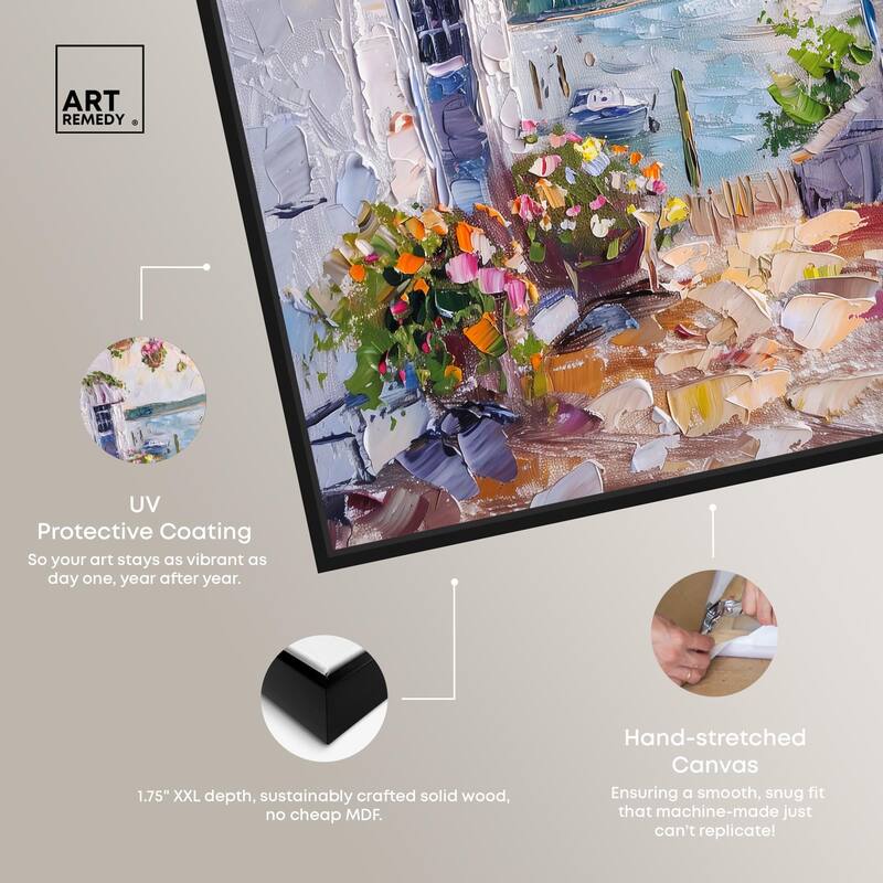 Harbor Hideaway I Canvas by Art Remedy