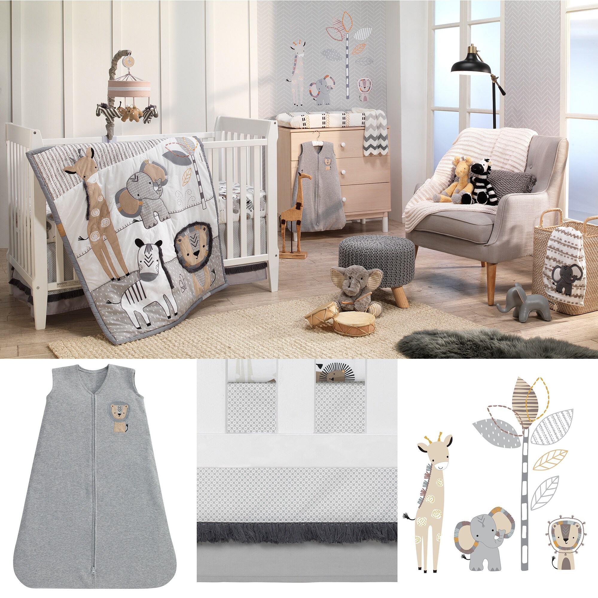 Safari cot set sales