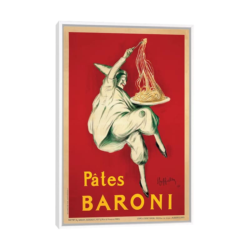 Large Wall Art, Framed Art, Advertisement, by Leonetto Cappiello - White