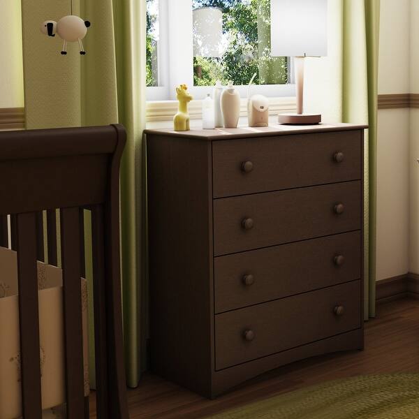 Shop 4 Drawer Child Bedroom Chest In Espresso Finish Great For