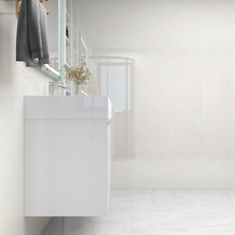 Victoria 48" Wall Mounted Modern Vanity with Acrylic Sink