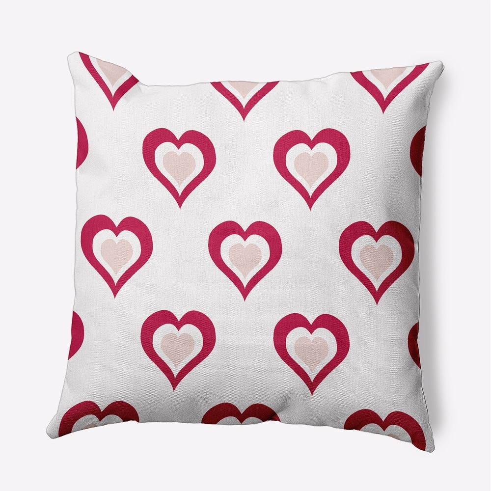 Burnin' Love Valentines Day Decorative Throw Pillow