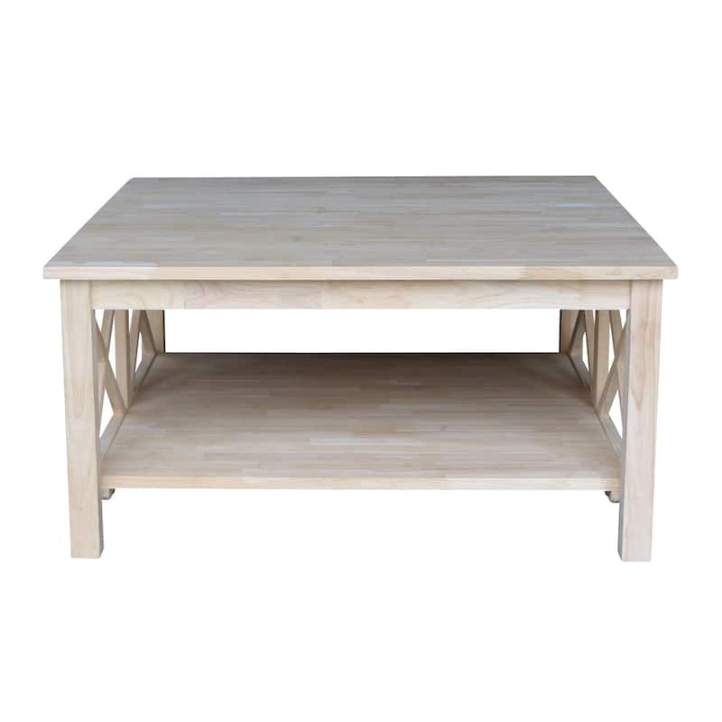 International Concepts Hampton Solid Wood Square Coffee Table - 36" x 36"