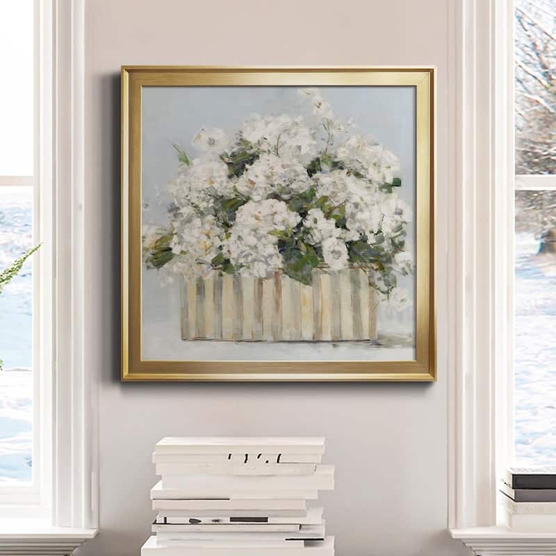 Sweet Hydrangeas-Premium Framed Canvas - Ready to Hang