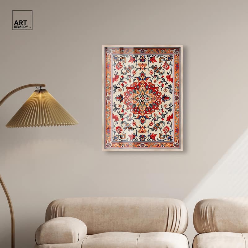 Morrocan Garden II Shadowbox by Art Remedy