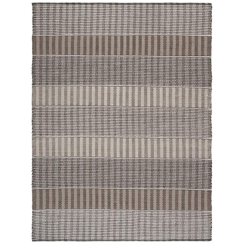 SAFAVIEH Handmade Braided Ladan Cotton Rug - 8' x 10' - Beige/Brown