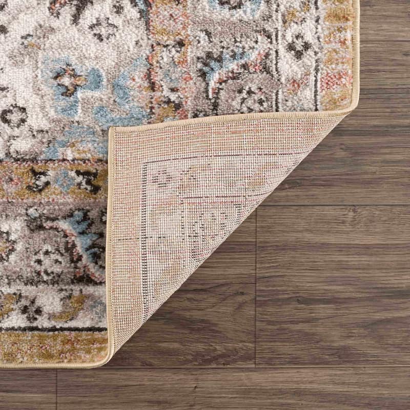 Albie Oriental Persian Medallion Area Rug