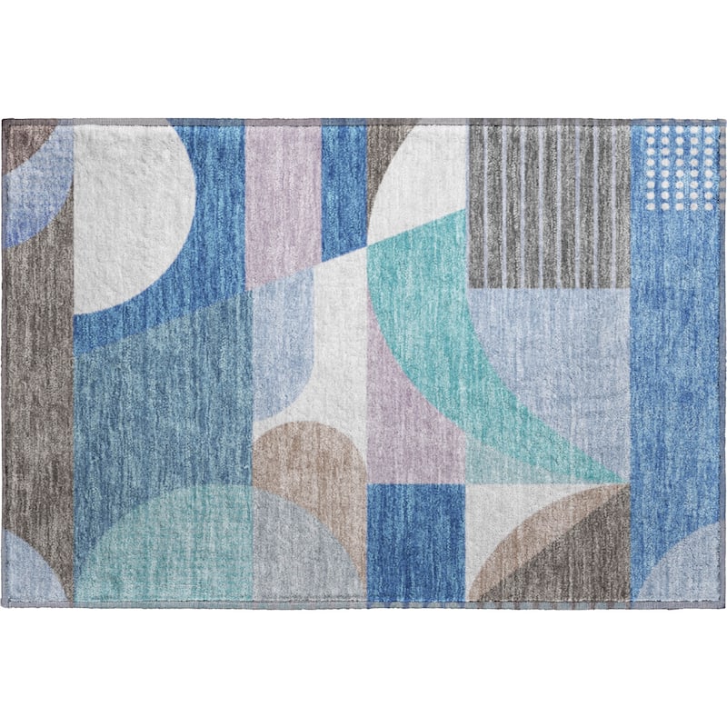 Premium Washable Super Soft Abstract Geo Mayfield Rug