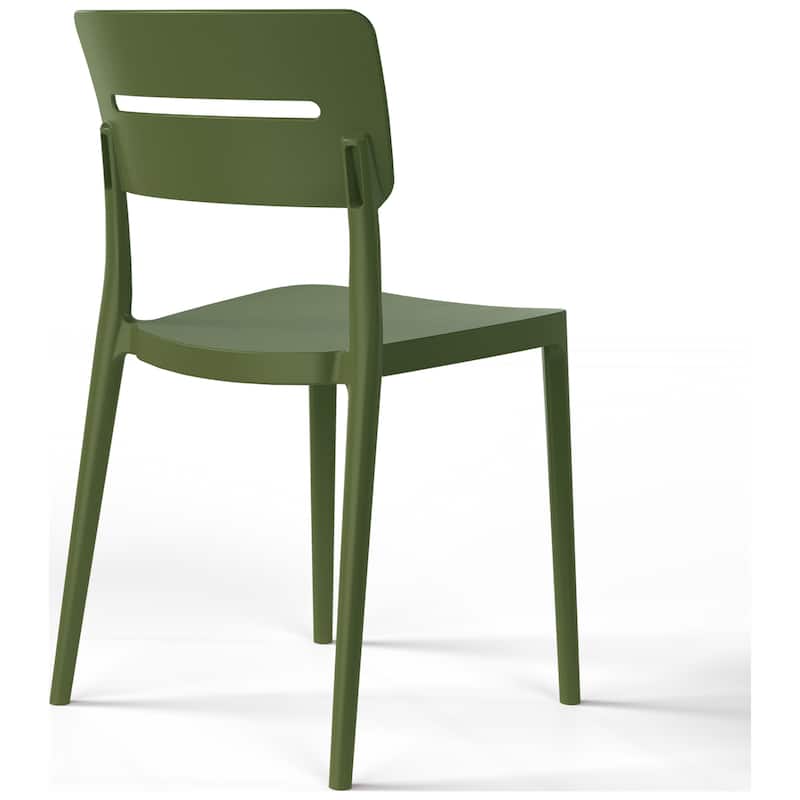 Frond and Form 4-Person Outdoor Round Dining Set