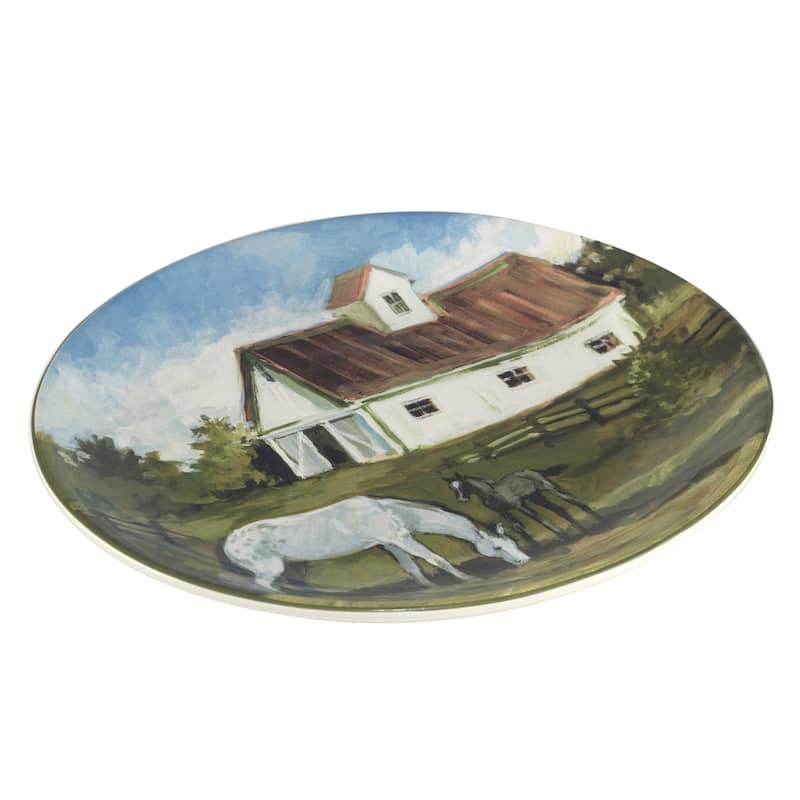 Certified International York Stables Square Platter 12.5" - 12.5" x 12.5"