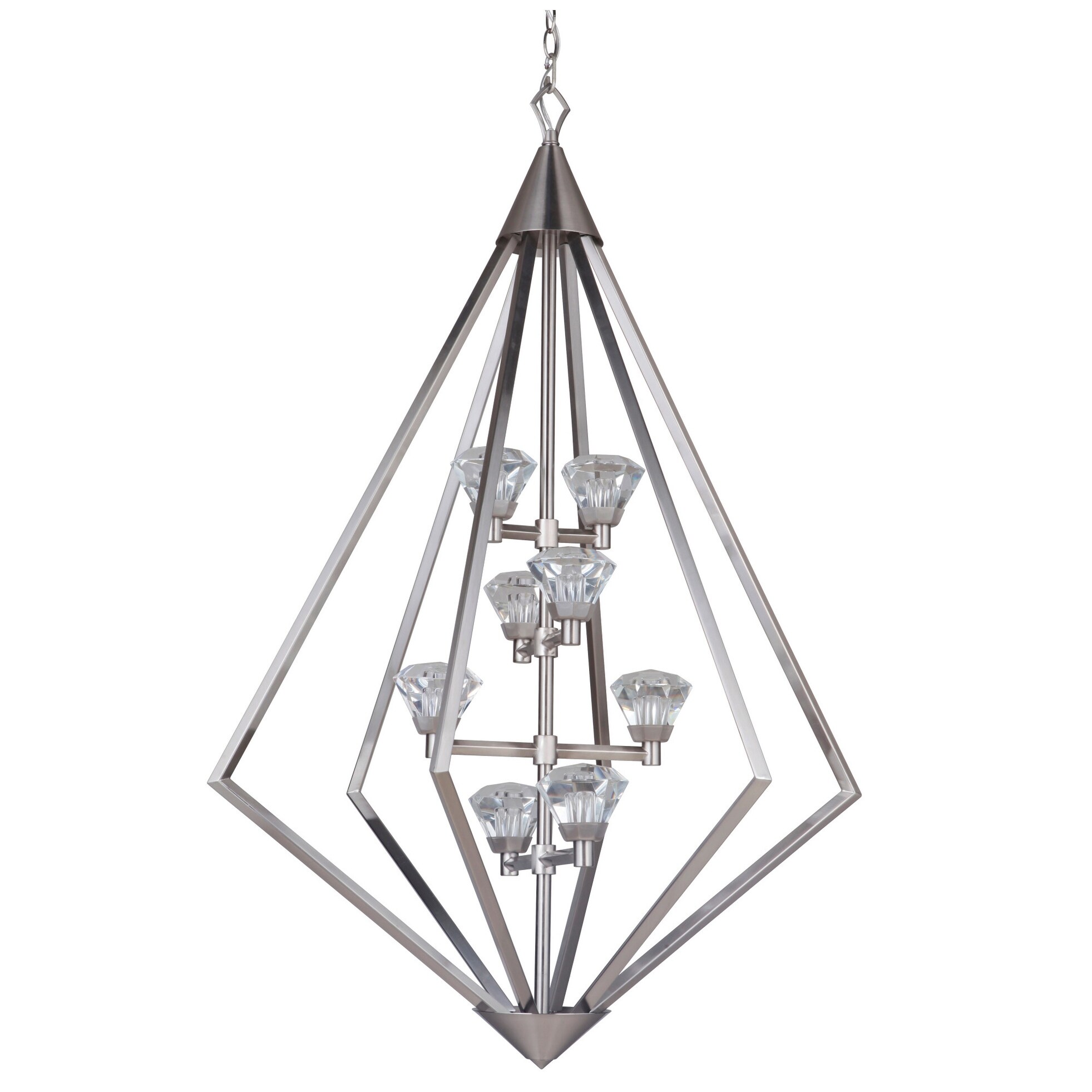 Craftmade 49738-LED  Radiante 27" Wide Integrated LED Chandelier - Chandeliers For Bedrooms by Overstock.com