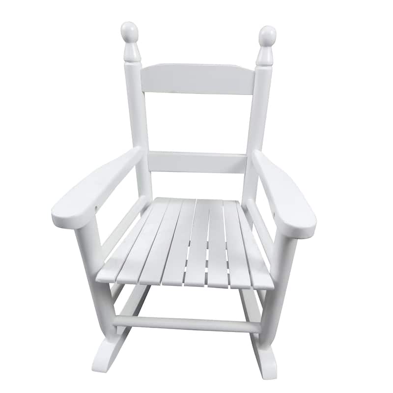 White Children's Rocking Chair -Suitable for kids-
