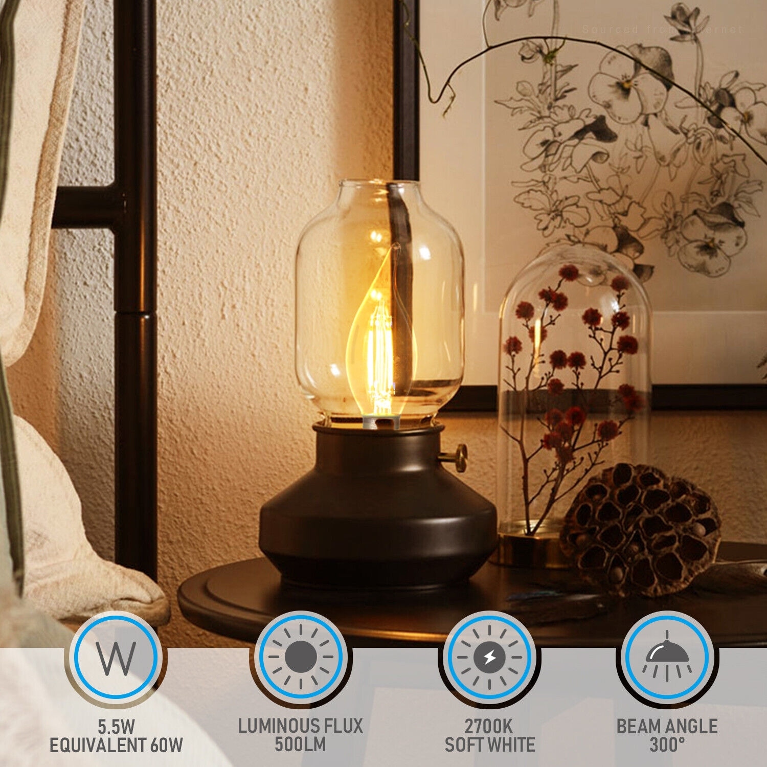 E12 led bulb dimmable discount