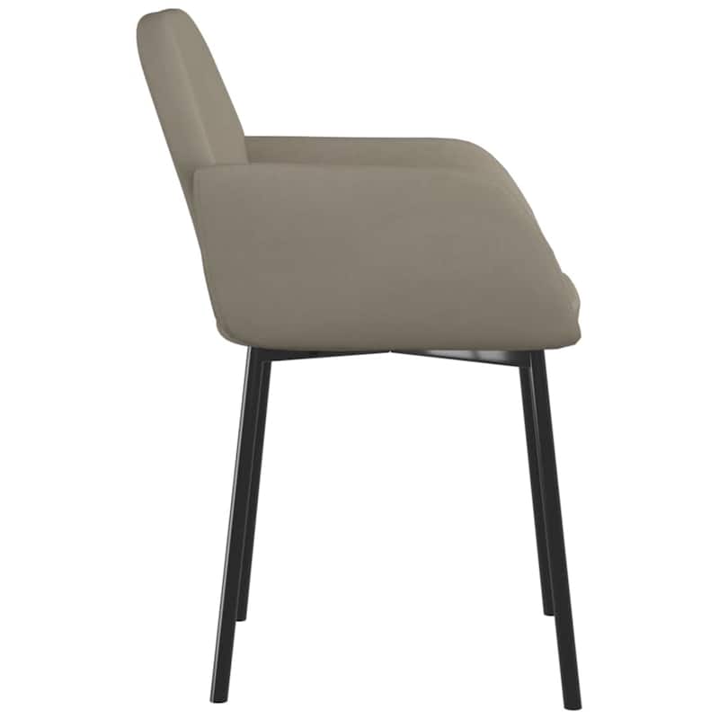 vidaXL Dining Chairs 2 Pcs Accent Upholstered Chair for Living Room Velvet - 21.3" x 23.2" x 29.9"