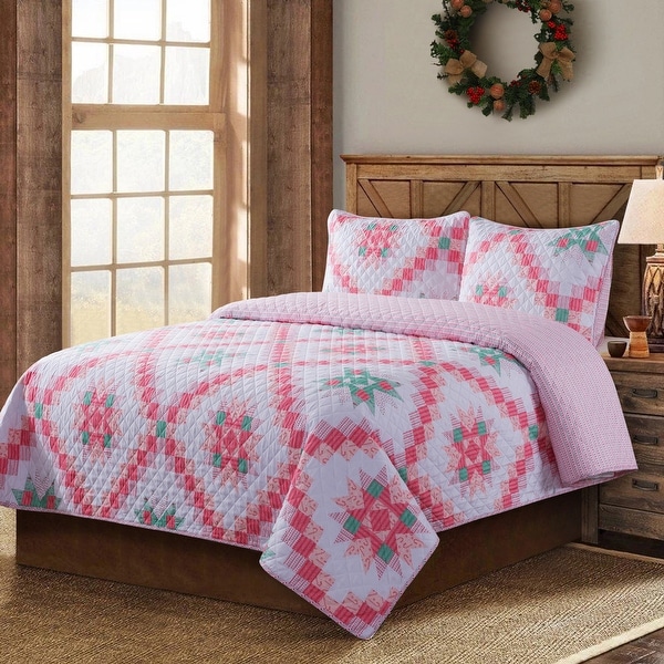 Country Living Retro Star Quilt Set. Opens flyout.