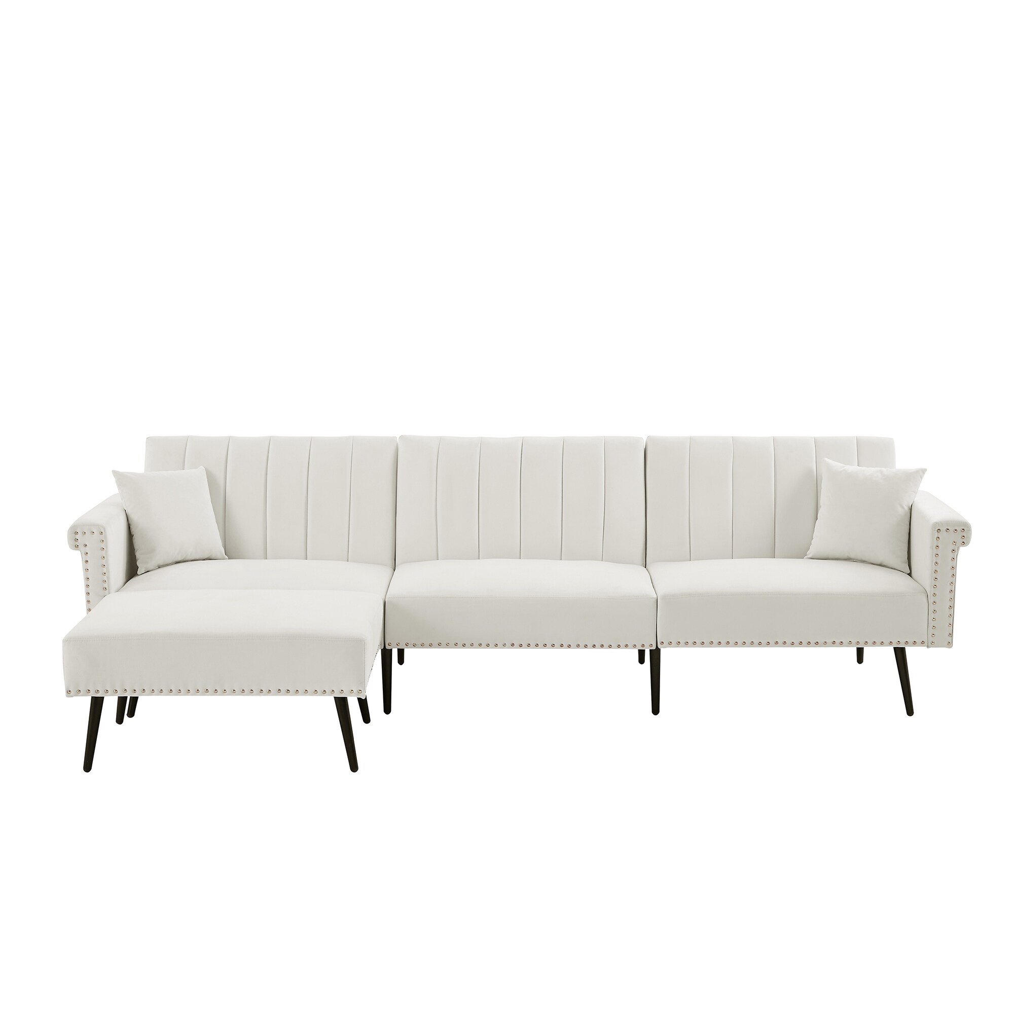 Nailhead online sleeper sofa