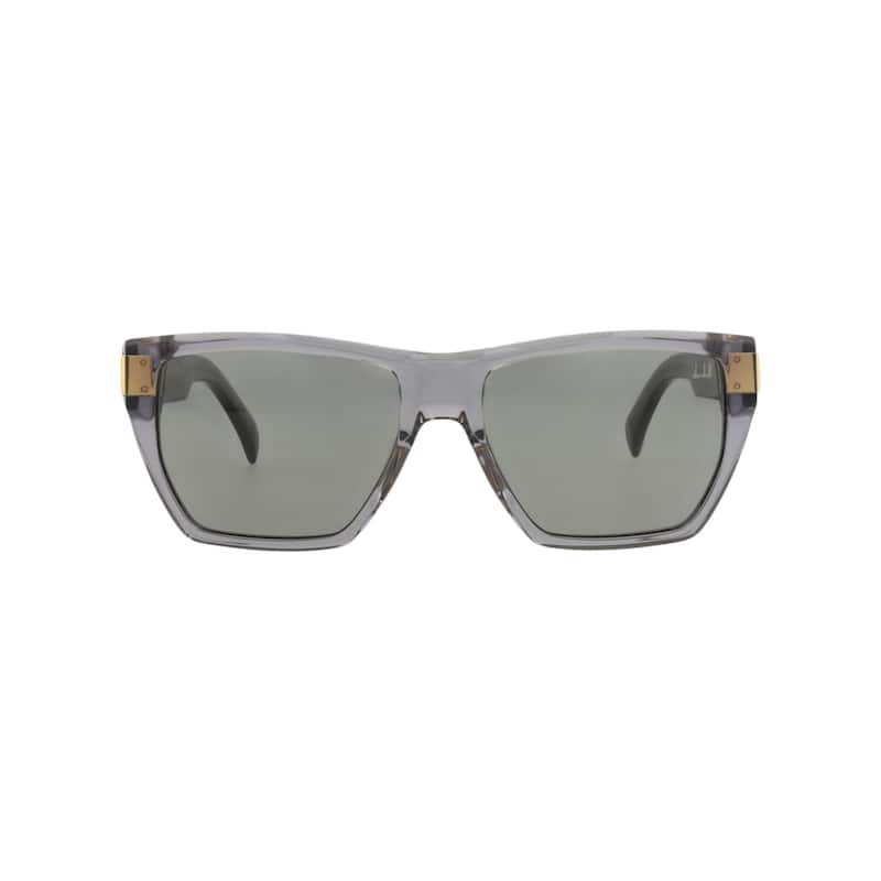 Dunhill Square-Frame Recycled Acetate Sunglasses - Grey Grey Grey - Grey - Grey Lens